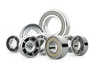 High speed dental handpiece bearings, the most common wear part replaced during a turbine rebuild