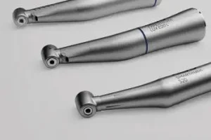 KaVo dental handpiece repair - three KaVo high speed turbine handpieces with blue identification rings